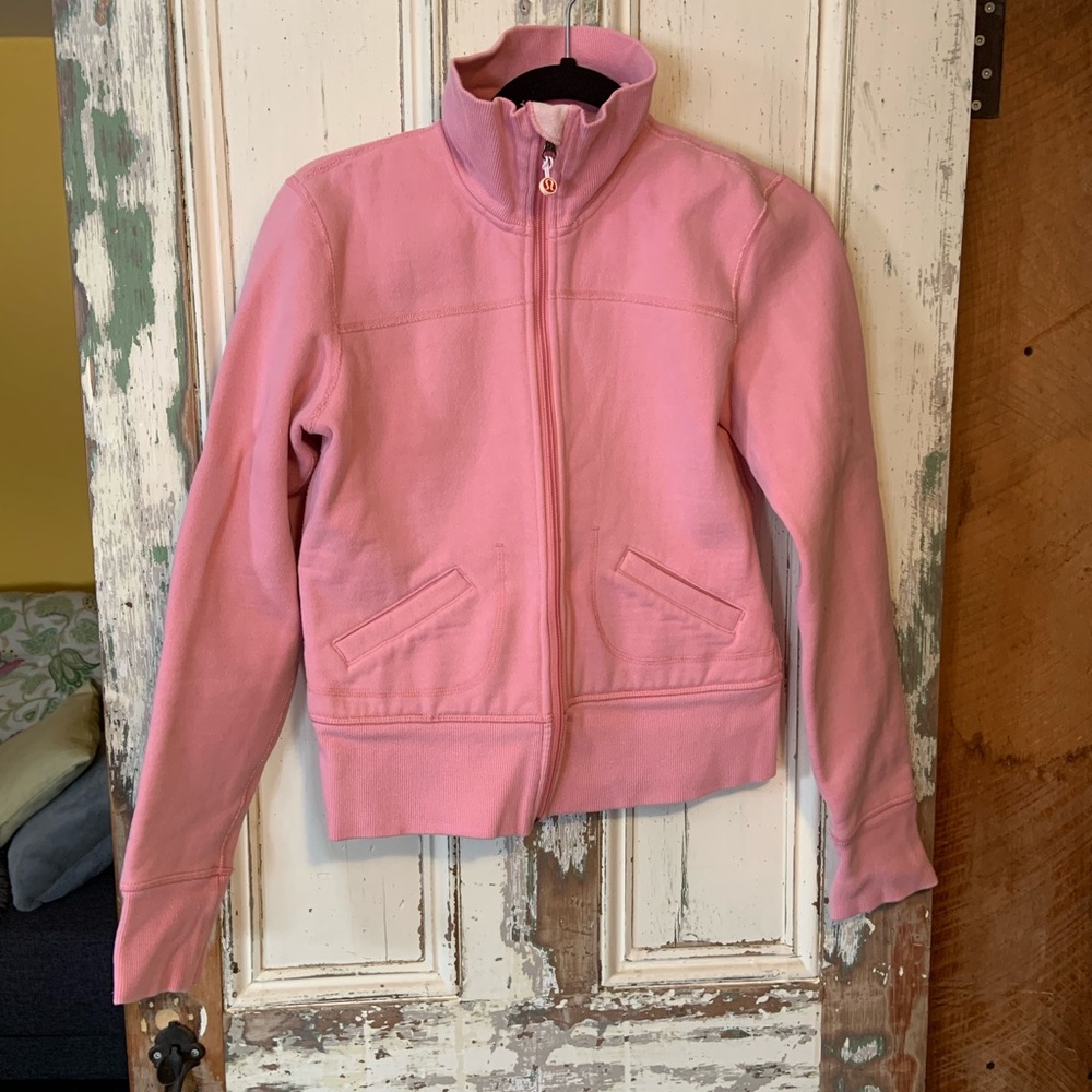 Pink lulu sweater